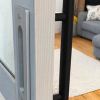 Maniglia per porta della stalla scorrevole 30 cm


