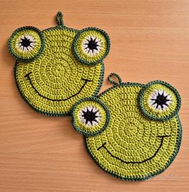 Presine uncinetto ranocchio