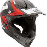 AGV EVO KLASSIK (TG.M) LIVREA BIANCO ROSSO NERO