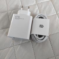 Caricabatterie rapido 67w + cavo tipe c da 2 metri