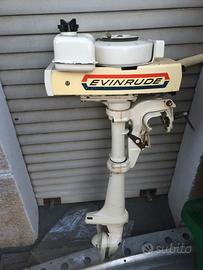 Evinrude mate fuoribordo vintage barca