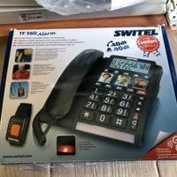 TELEFONO PER ANZIANI - SWITEL TF 560+BRACCIALE SOS