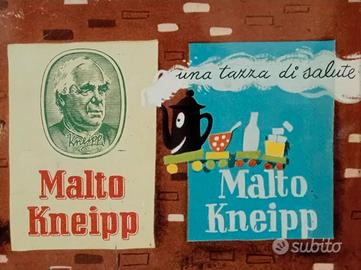 VECCHIA SCATOLA DI LATTA MALTO KNEIPP VINTAGE