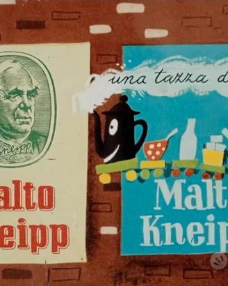 VECCHIA SCATOLA DI LATTA MALTO KNEIPP VINTAGE