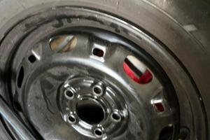 Ruota di scorta Volkswagen kit completo ruotino