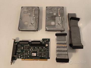 Raro Kit SCSI Quantum Atlas 9.1GB Amiga / PC / MAC