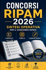 CONCORSI RIPAM MANUALE RIASSUNTIVO 2026