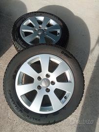 CERCHI AUDI e GOMME 4 STAGIONI 205/55 R16 
