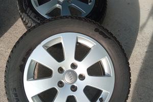 CERCHI AUDI e GOMME 4 STAGIONI 205/55 R16 