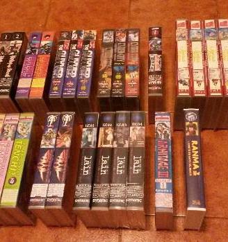 Lotto Serie anime - VHS