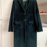 Cappotto donna velluto
