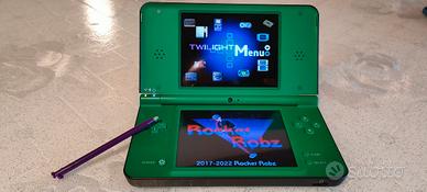 Nintendo DSi XL Verde con custodia e Giochi