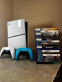 PS5 Slim lettore FISICO compreso TUTTO