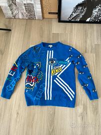 Felpa clearance kenzo bianca
