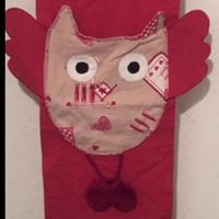 Tasche porta oggetti con gufi