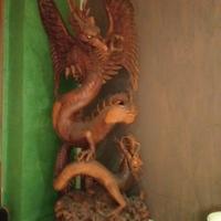 Drago fatto a mano