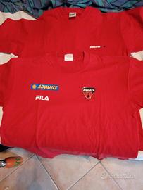 coppia magliette ducati corse tg M tshirt cotone