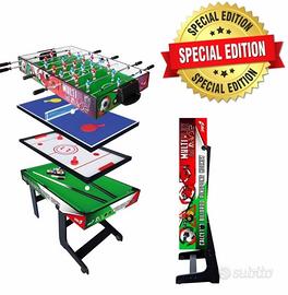 Tavolo Multigioco SportOne Italy 4in1 Salvaspazio