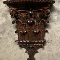 Coppia capitelli architettoniciinglesi primi ‘900