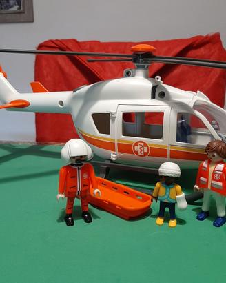 Playmobil Elicottero soccorso alpino