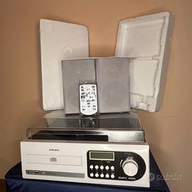 Giradischi MAJESTIC - TT 38R CD/TP/USB/SD argento