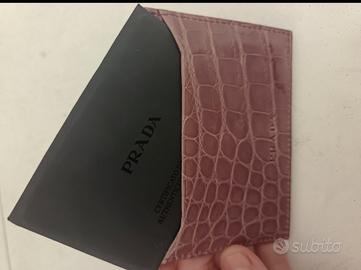 Porta carte Prada