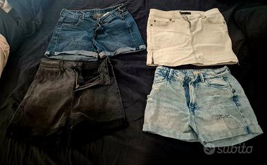 Shorts e gonna in jeans da donna