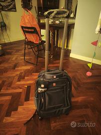 zaino da viaggio con ruote - nuovo con cartellino 