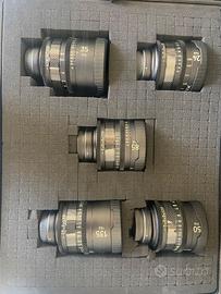 KIT OTTICHE full frame XEEN CF attacco Canon EF