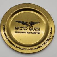 Moto Guzzi piattino IV raduno 1989 vintage