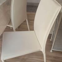 Sedie panna in ecopelle