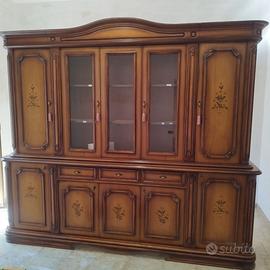 Credenza con vetrina/cristalleria