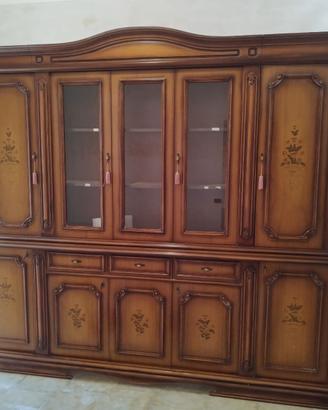 Credenza con vetrina/cristalleria
