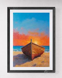 POSTER BARCA ALL' ORIZZONTE