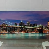 Quadro Luminoso New York LED 