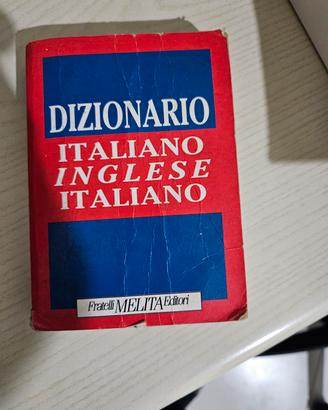libro  dizionario inglese italiano 