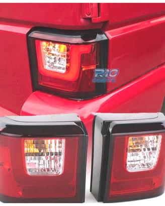 FANALI A LED VOLKSWAGEN VW T4 90-03 ROSSO BIANCO B