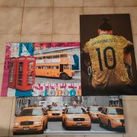 3 stampe varie per arredamento