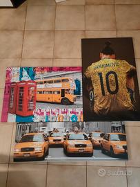 3 stampe varie per arredamento