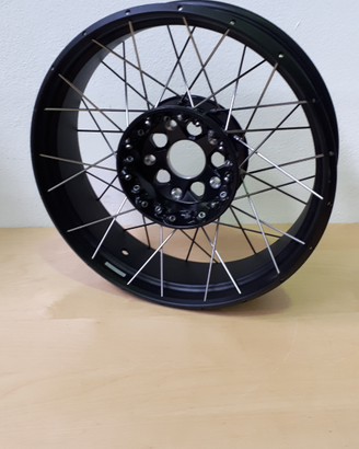 Bmw r 1200 1250 gs cerchio a raggi neri posteriore