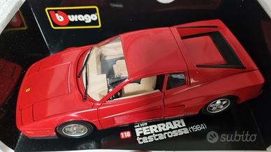 Modellino Ferrari Testarossa 1/18