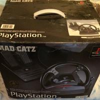 Volante ps1 con gioco