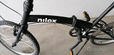 Bici pieghevole nilox , ruote 20 ''