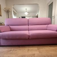 divano 3 posti  (180 e.)+ 2 poltrone (100 e. cad.)