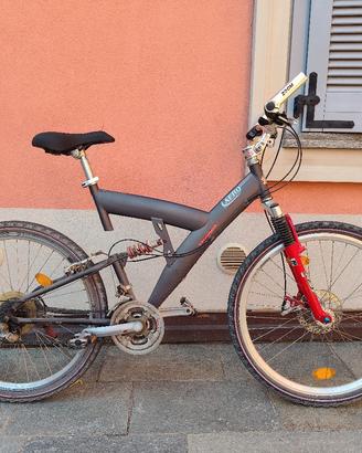 Bicicletta MTB doppia sospensione Aero Tubing