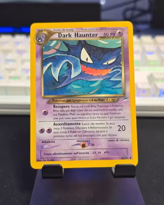 Carta Pokémon Dark Haunter 34/105 Team Rocket ITA 