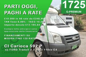 CAMPER CI FORD SEMINTEGRALE SEMIDINETTE LETTO MATR