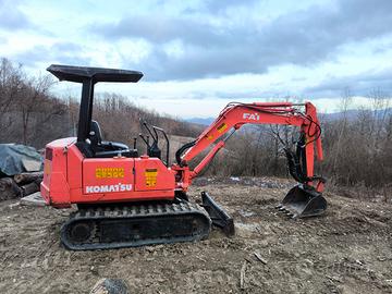 Miniescavatore komatsu 22 q