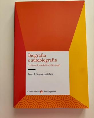 Libro universitario “Biografia e autobiografia”