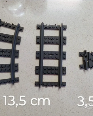 LEGO riginali Binari Dritti, Curvi e Flessibili